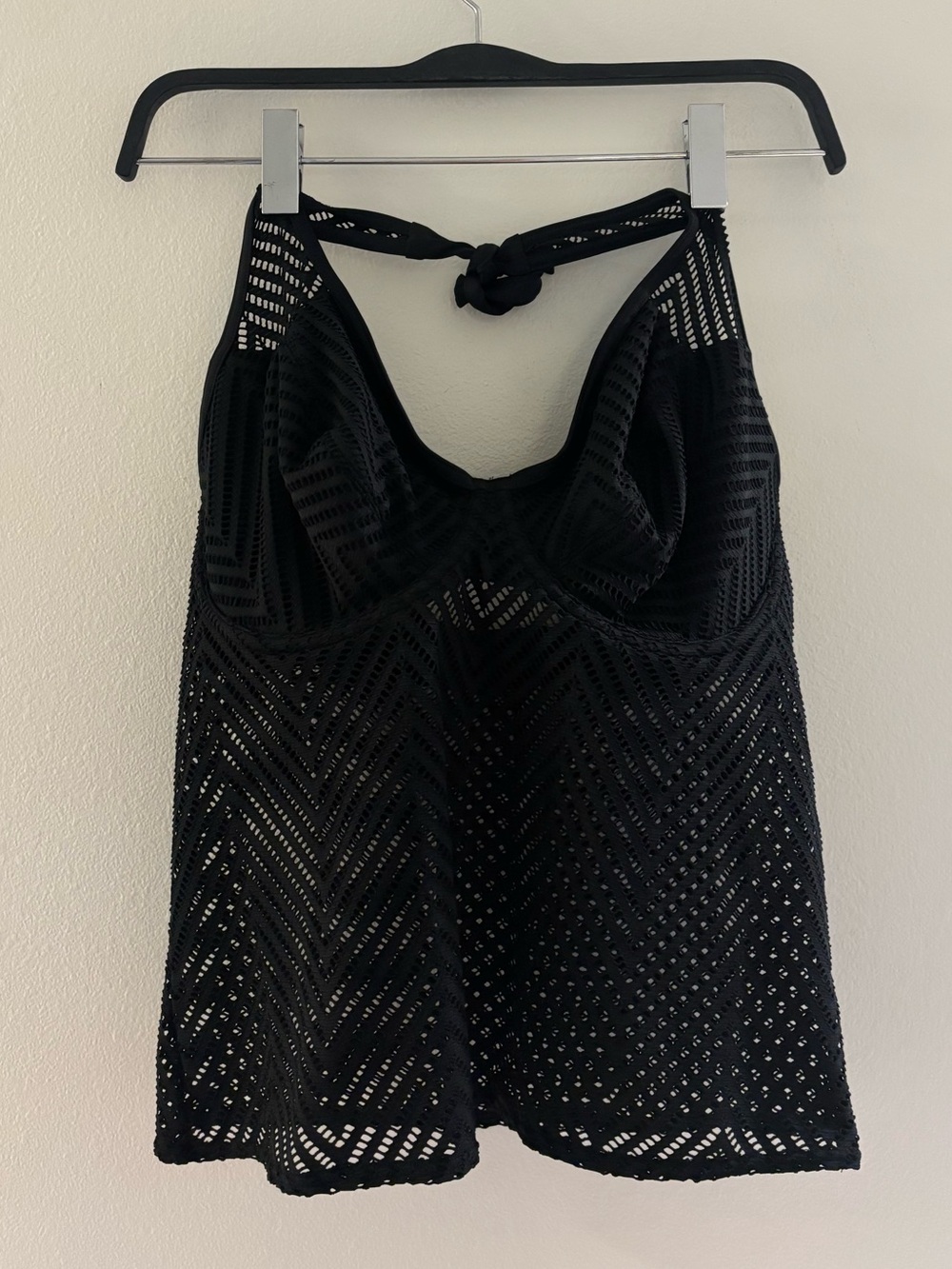 Freya Halter Black Tankini Swim Top 34I